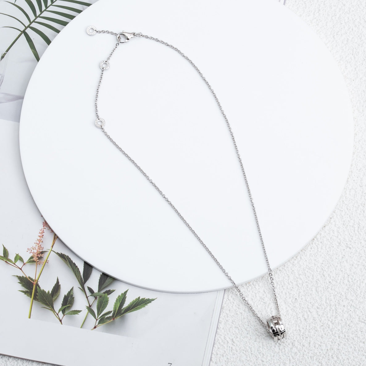 [Angela Schmuck]PARENTESI HALSKETTE SILBER