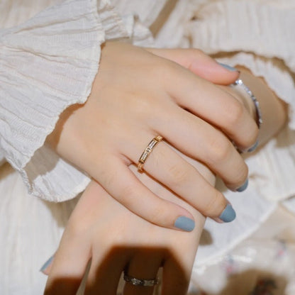 [アンジェラジュエリー]ラブリング 2.65mm ダイヤモンド