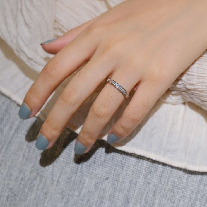 [アンジェラジュエリー]ラブリング 2.65mm ダイヤモンド