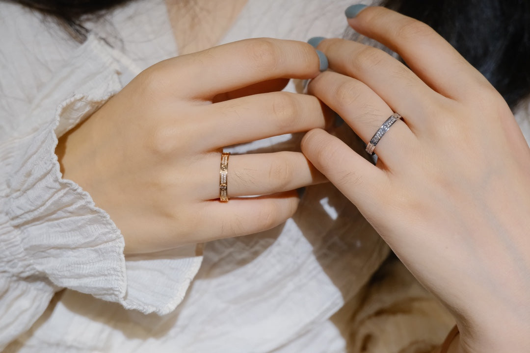 [アンジェラジュエリー]ラブリング 2.65mm ダイヤモンド