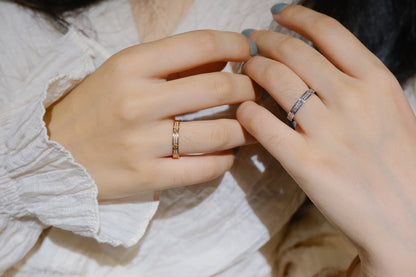 [アンジェラジュエリー]ラブリング 2.65mm ダイヤモンド