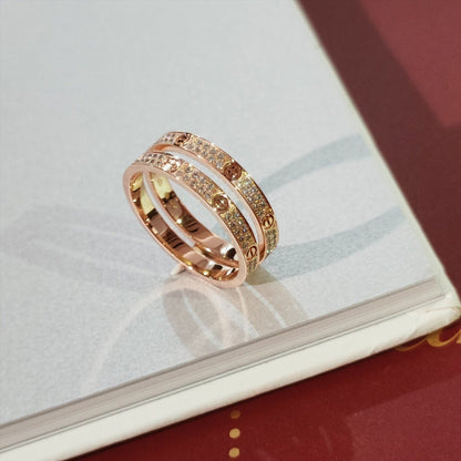 [アンジェラジュエリー]ラブリング 2.65mm ダイヤモンド