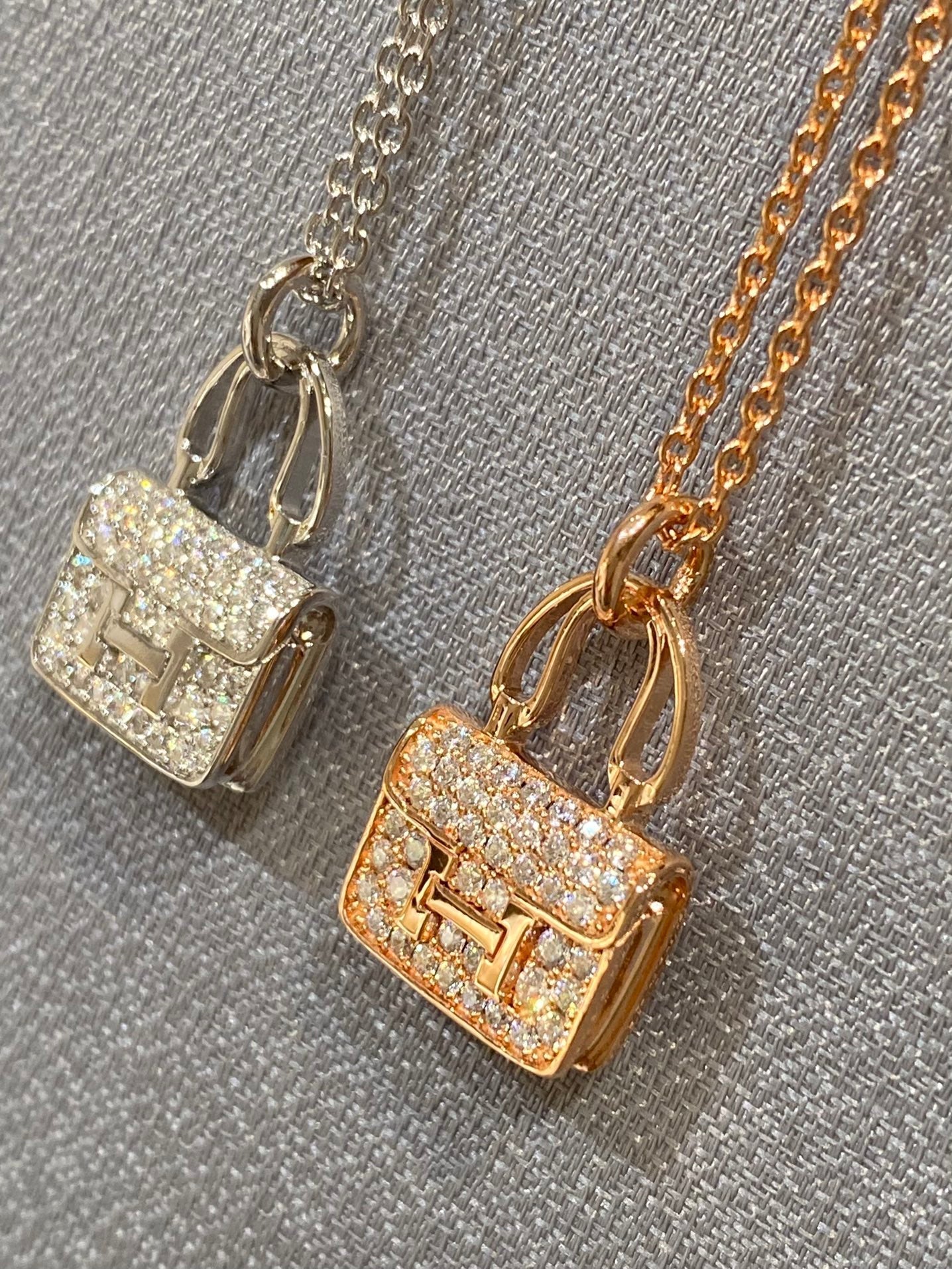 [アンジェラジュエリー]コンスタンス ペンダント ダイヤモンドネックレス