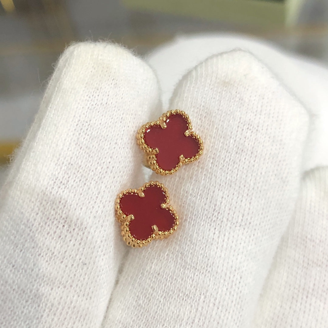 [Angela Schmuck]CLOVER MINI GOLD OHRRINGE