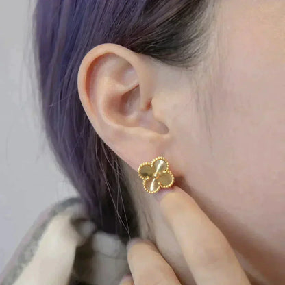 [Angela Jewellery]CLOVER MEDIUM 1 MOTIFS LASER OHRRINGE