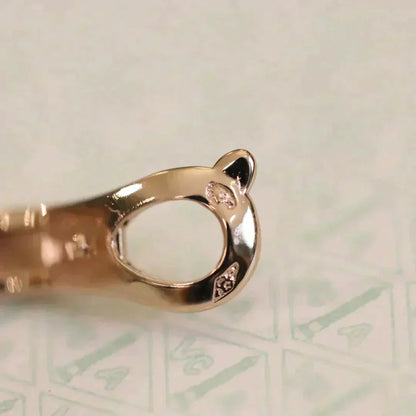 [Angela Jewellery]CLOVER MEDIUM 1 MOTIFS VOLLE DIAMANT-OHRRINGE