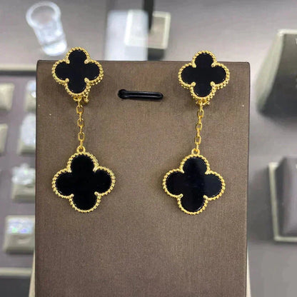 [Angela Jewellery]Ohrringe mit Kleeblattmotiv und 2 Motiven (Mehrfachauswahl)