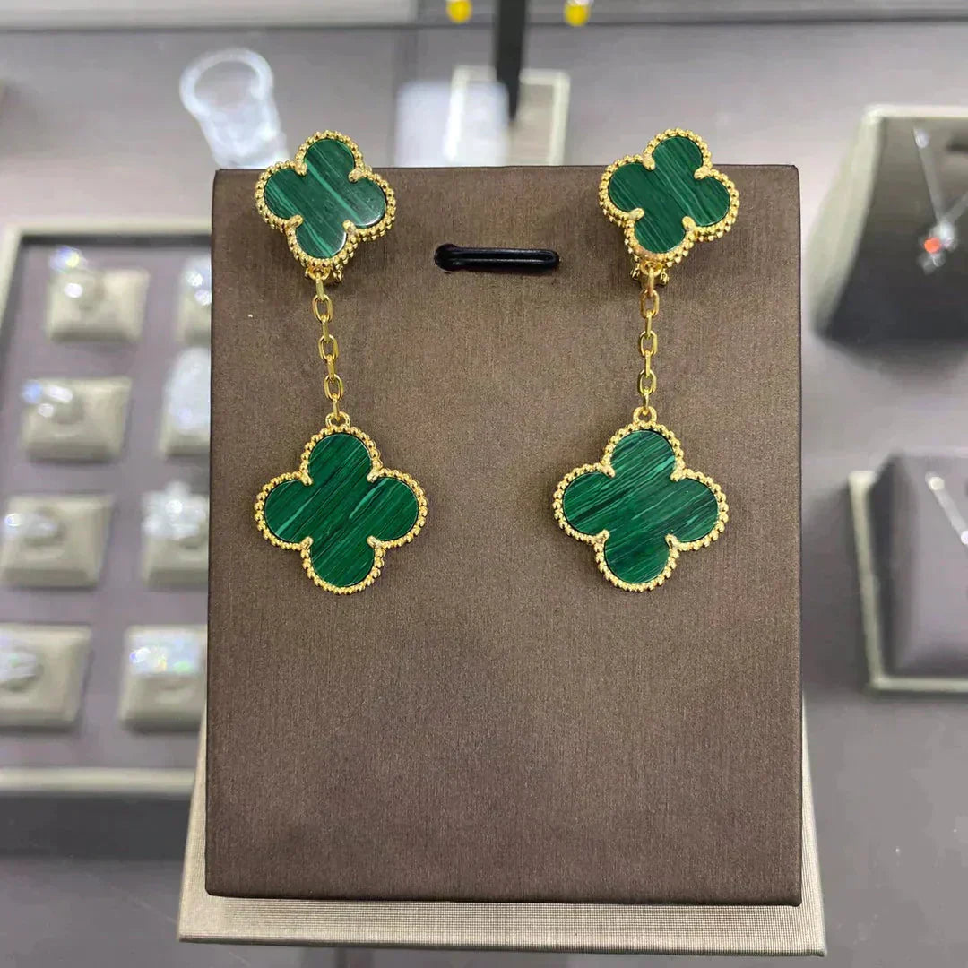 [Angela Jewellery]Ohrringe mit Kleeblattmotiv und 2 Motiven (Mehrfachauswahl)