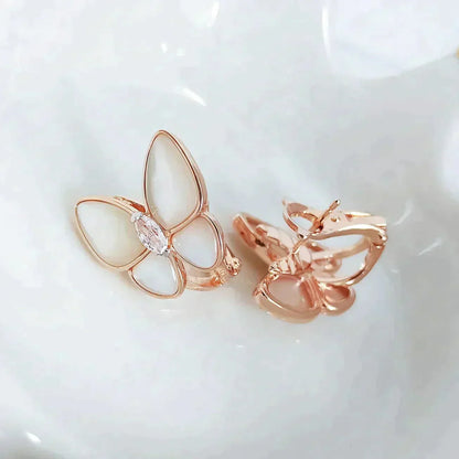 [Angela Schmuck] BUTTERFLY MOP DIAMOND OHRRINGE