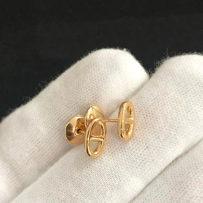 [Angela Jewellery]KLEINE KETTENOHRRINGE GOLD UND SILBER