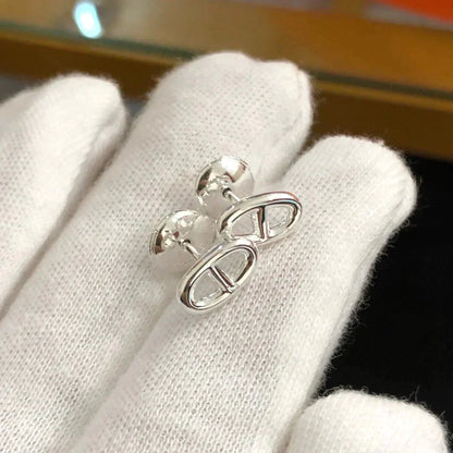 [Angela Jewellery]KLEINE KETTENOHRRINGE GOLD UND SILBER
