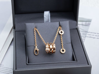 [Angela Schmuck]SERPENTI ROTGOLD HALSKETTE DIAMANT