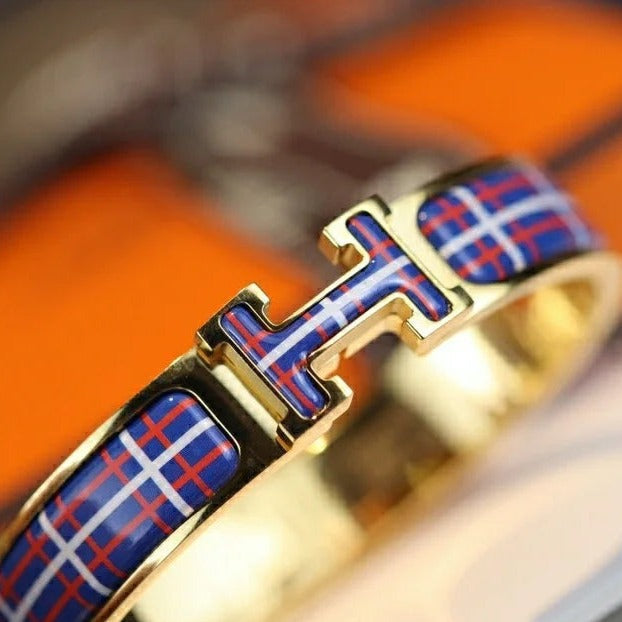 [Angela Schmuck]H TARTAN ARMBAND 12MM
