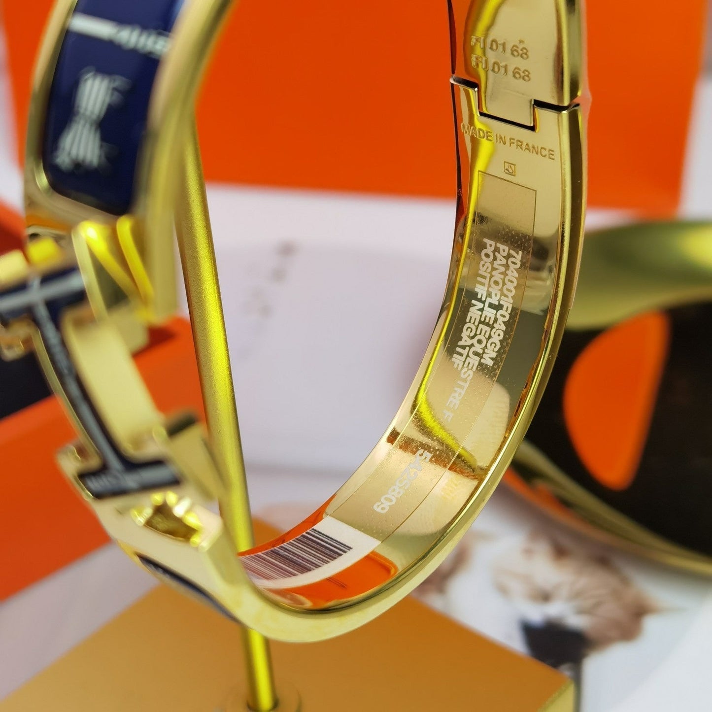 [Angela Jewellery]H COUVERTURES DUNKELBLAUES ARMBAND