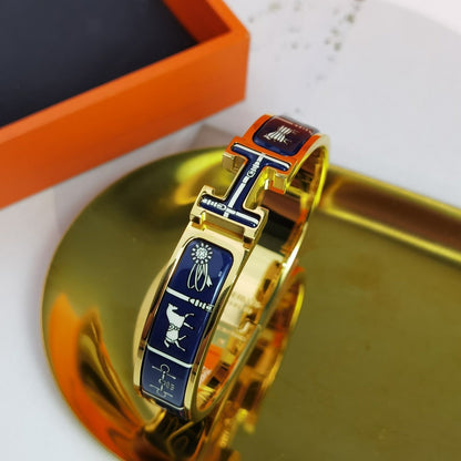 [Angela Jewellery]H COUVERTURES DUNKELBLAUES ARMBAND