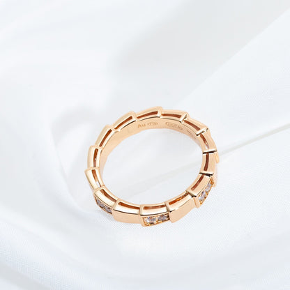 [Angela Jewellery]SERPENTI RING PINK GOLD  3MM