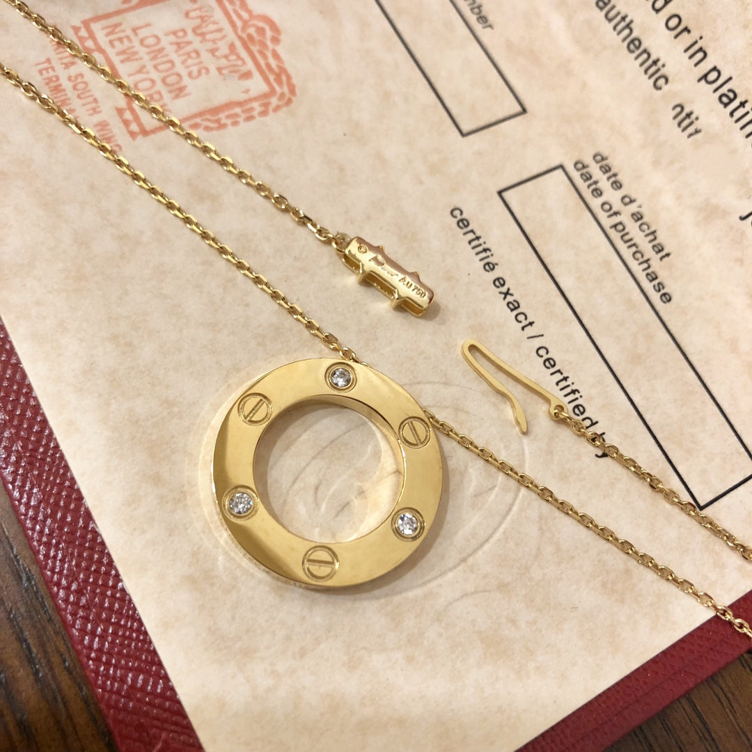[Angela Schmuck] LIEBESKETTE 16MM 3 DIAMANTEN
