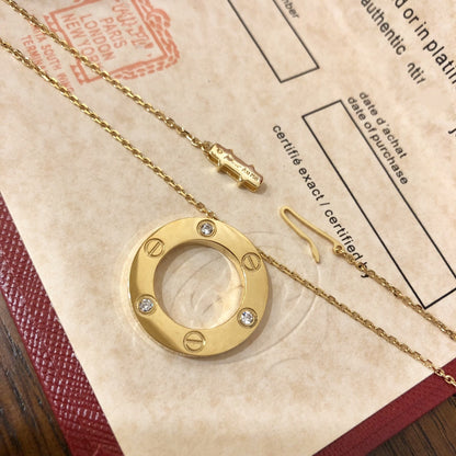 [Angela Schmuck] LIEBESKETTE 16MM 3 DIAMANTEN