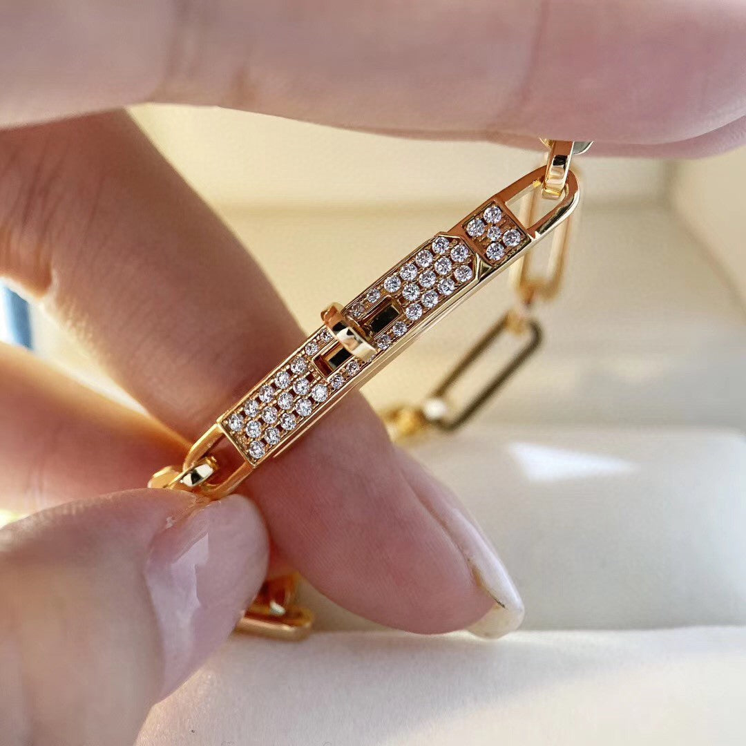 [Angela Jewellery]KETTENARMBAND KLEINES MODELL DIAMANT