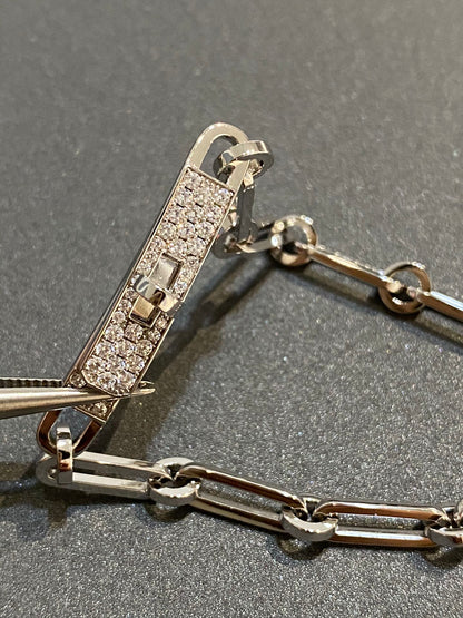 [Angela Jewellery]KETTENARMBAND KLEINES MODELL DIAMANT