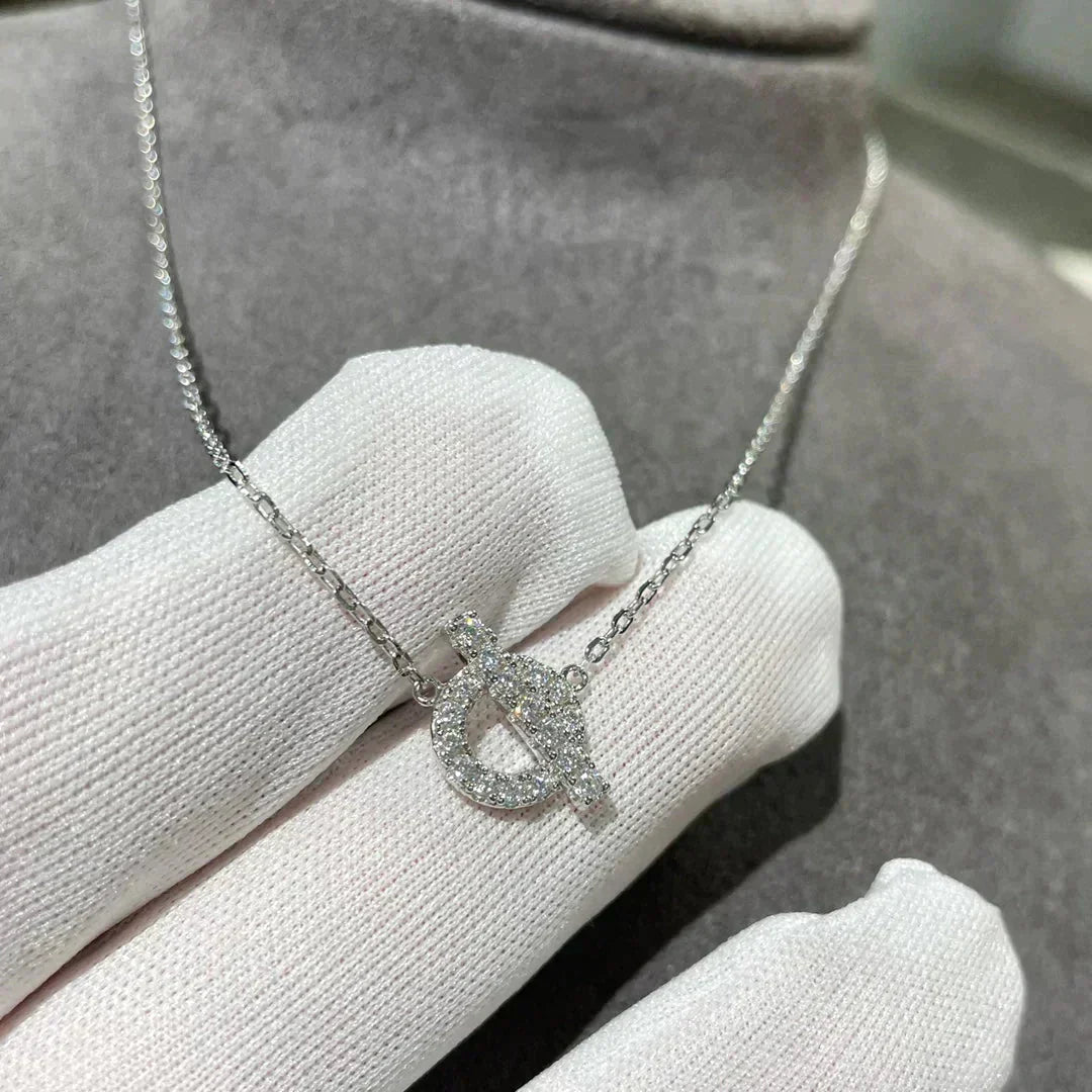 [アンジェラジュエリー]エシャペネックレス ダイヤモンド