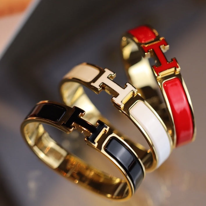 [Angela Schmuck]H-Armband 12MM GOLD