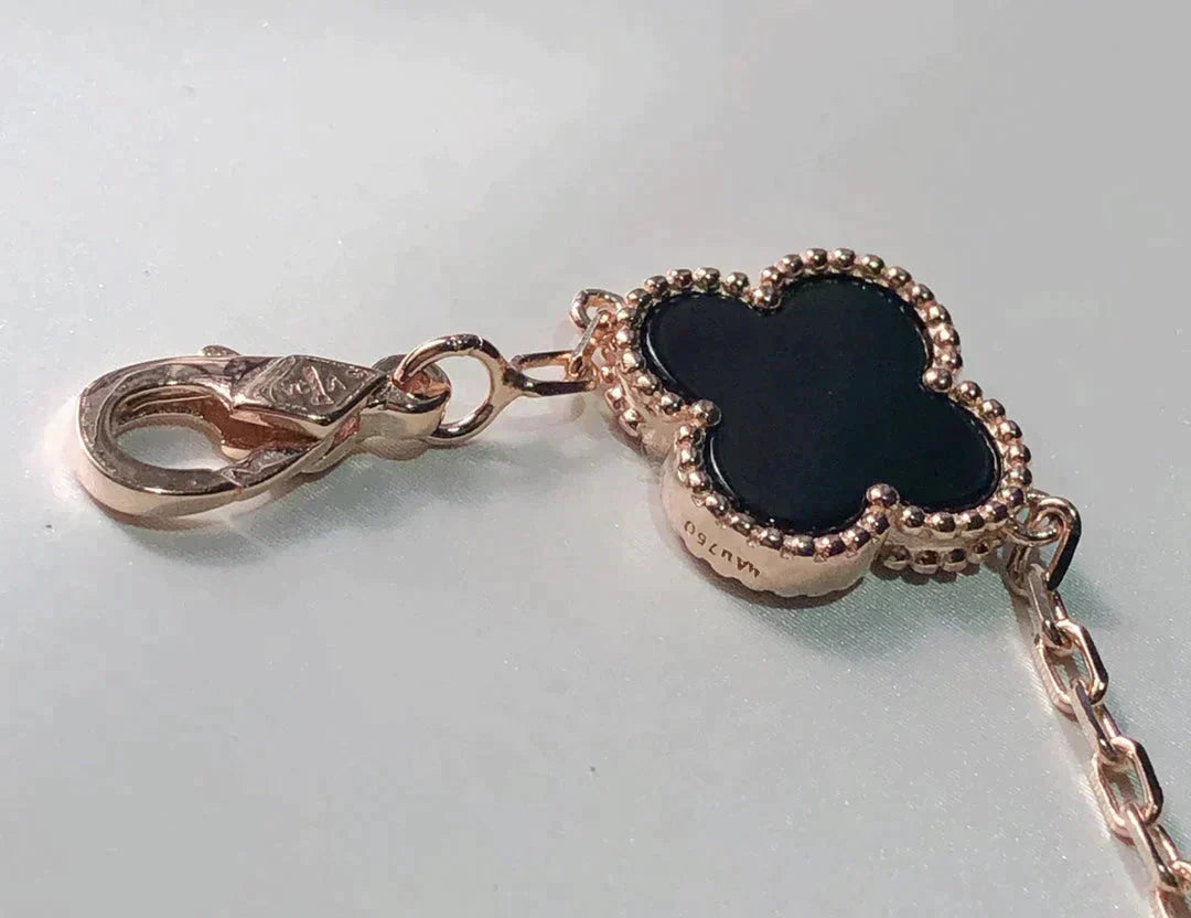 [Angela Jewellery]KLEEBLATT 5 MOTIVE MEHRFARBIG ARMBAND