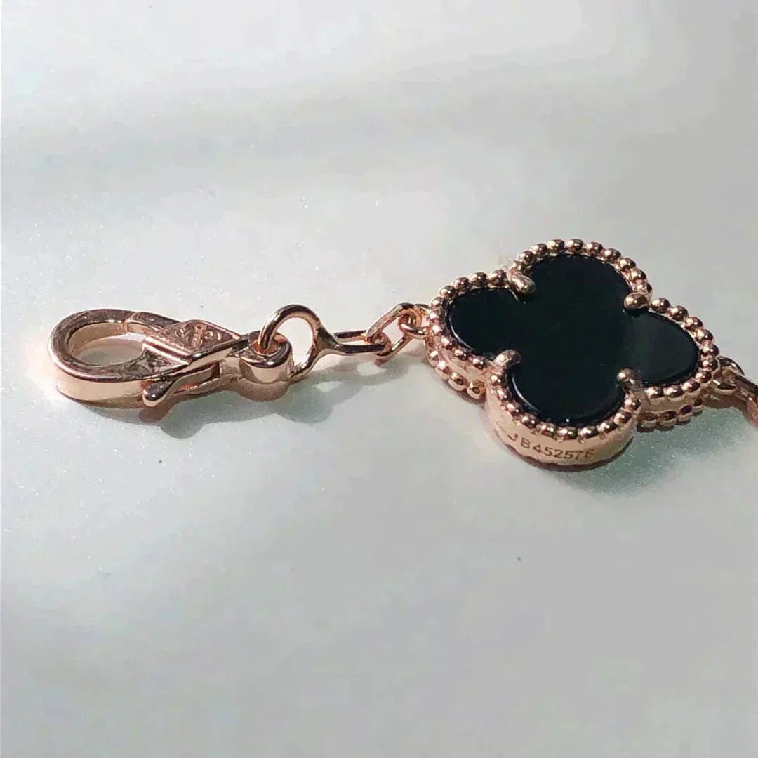 [Angela Jewellery]KLEEBLATT 5 MOTIVE MEHRFARBIG ARMBAND