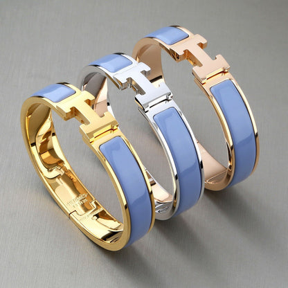 [アンジェラジュエリー]Hブレスレット ロマンティックブルー 12mm