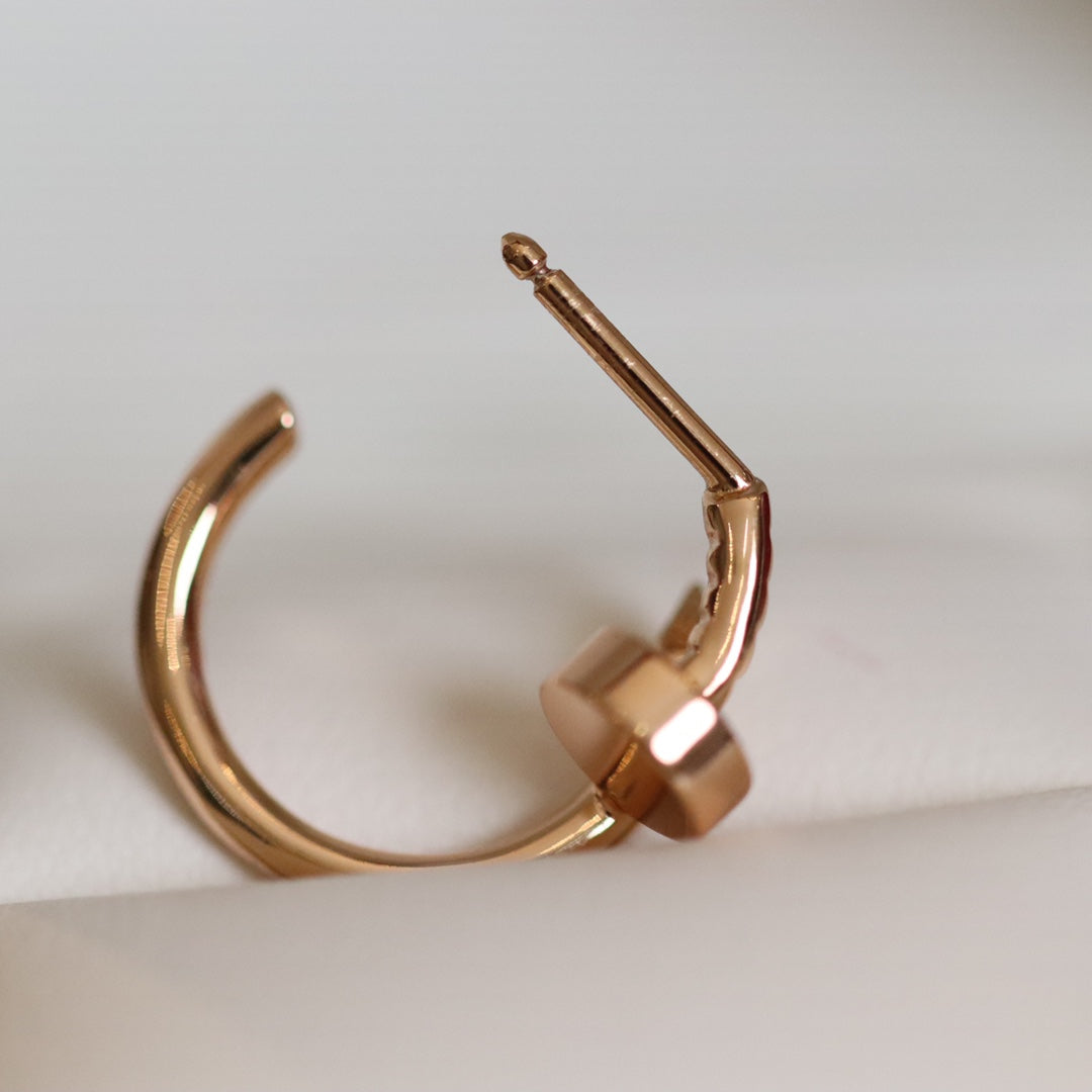 [Angela Schmuck]JUSTE OHRRINGE ROTGOLD