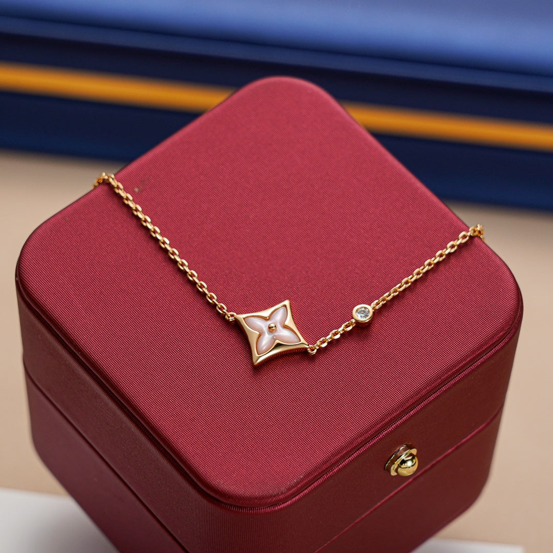 [Angela Jewellery]STAR 1 DIAMANT ROSGOLDARMBAND