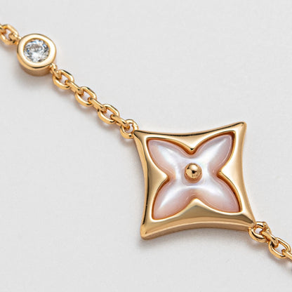 [Angela Jewellery]STAR 1 DIAMANT ROSGOLDARMBAND