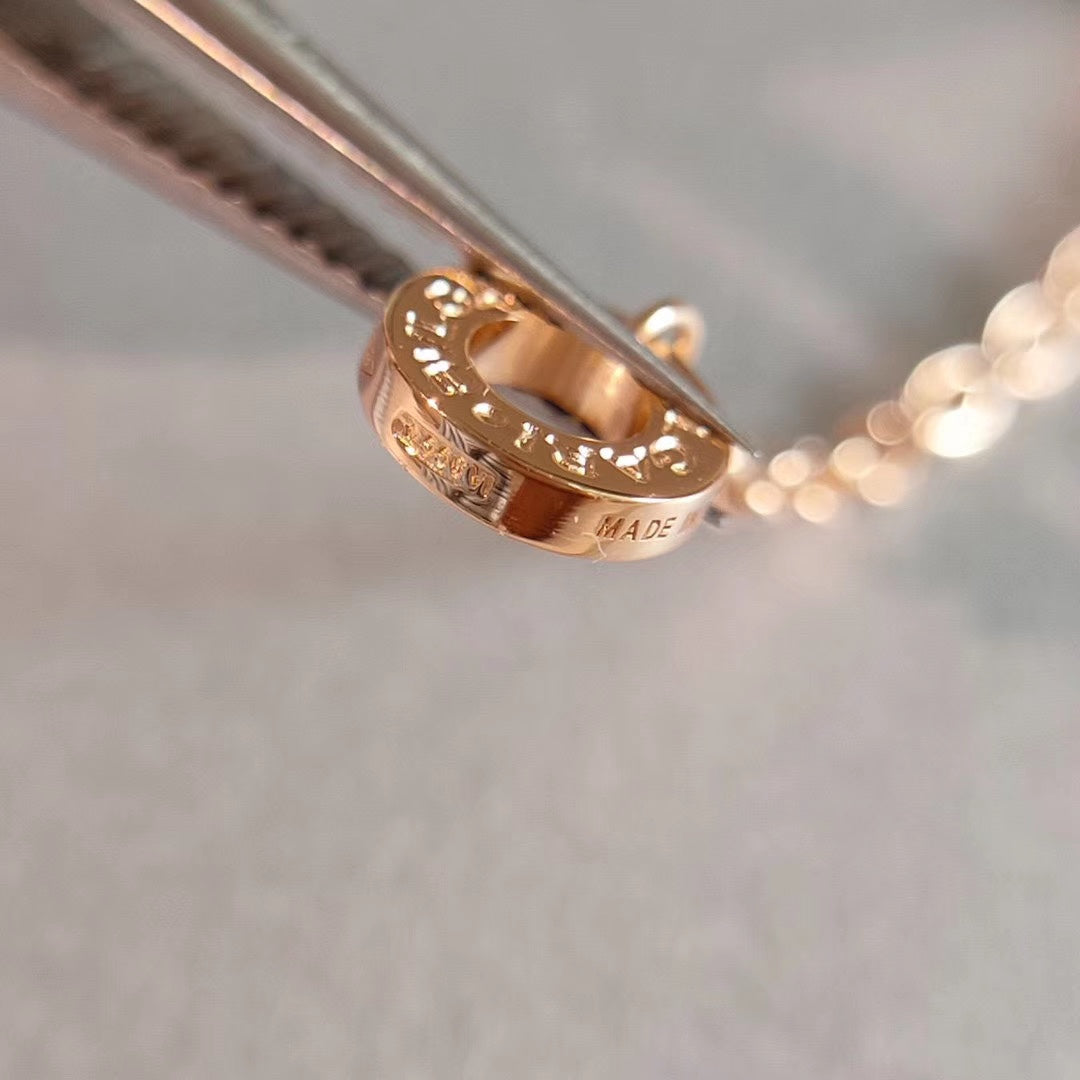 [Angela Jewellery]ZERO 1 NECKLACE PINK GOLD