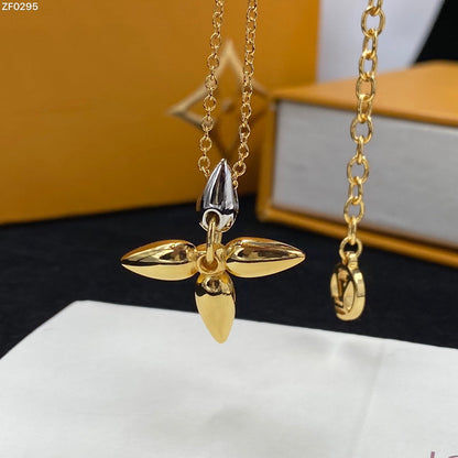 [Angela Jewellery]LOUISETTE PEDANT GOLD NECKLACE