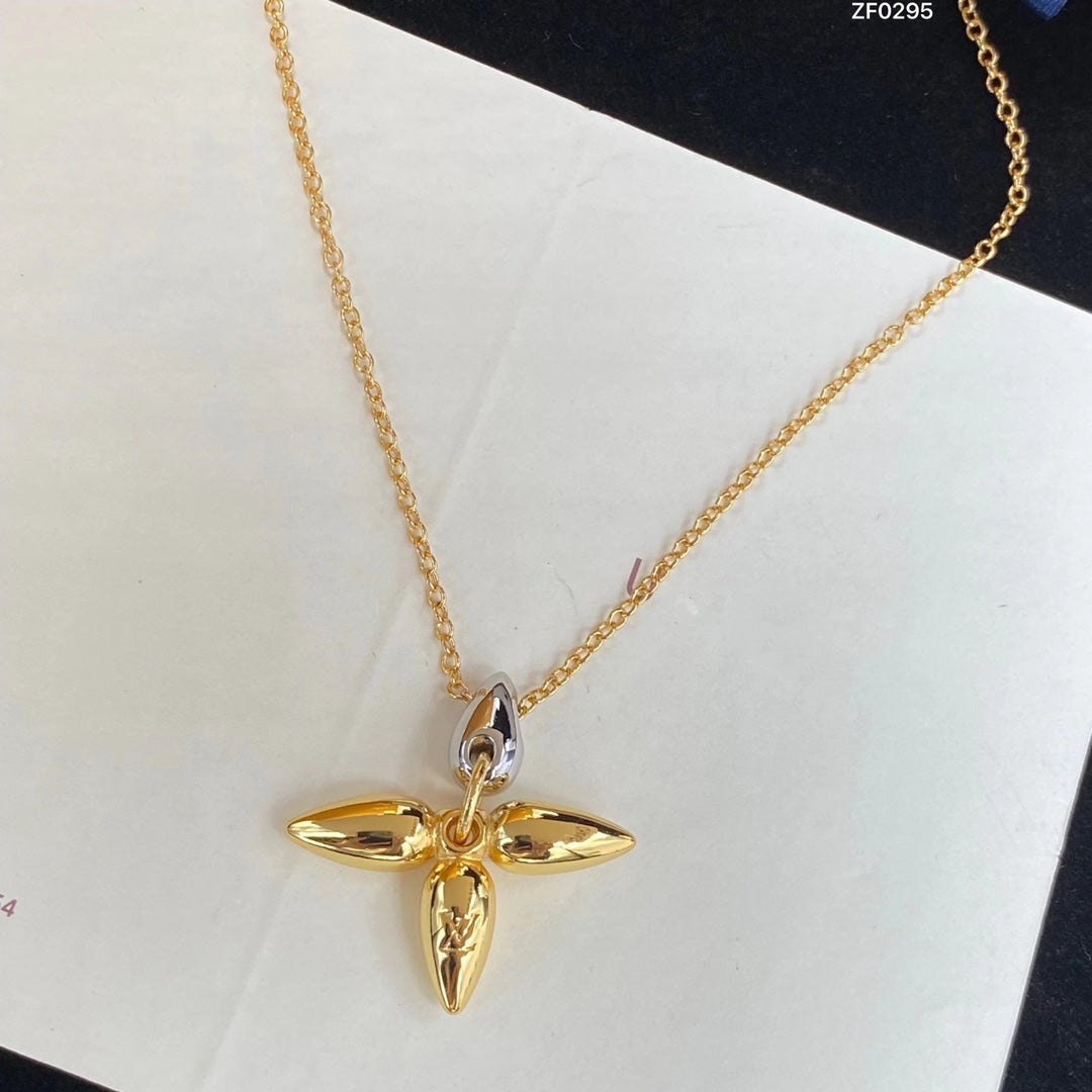 [Angela Jewellery]LOUISETTE PEDANT GOLD NECKLACE