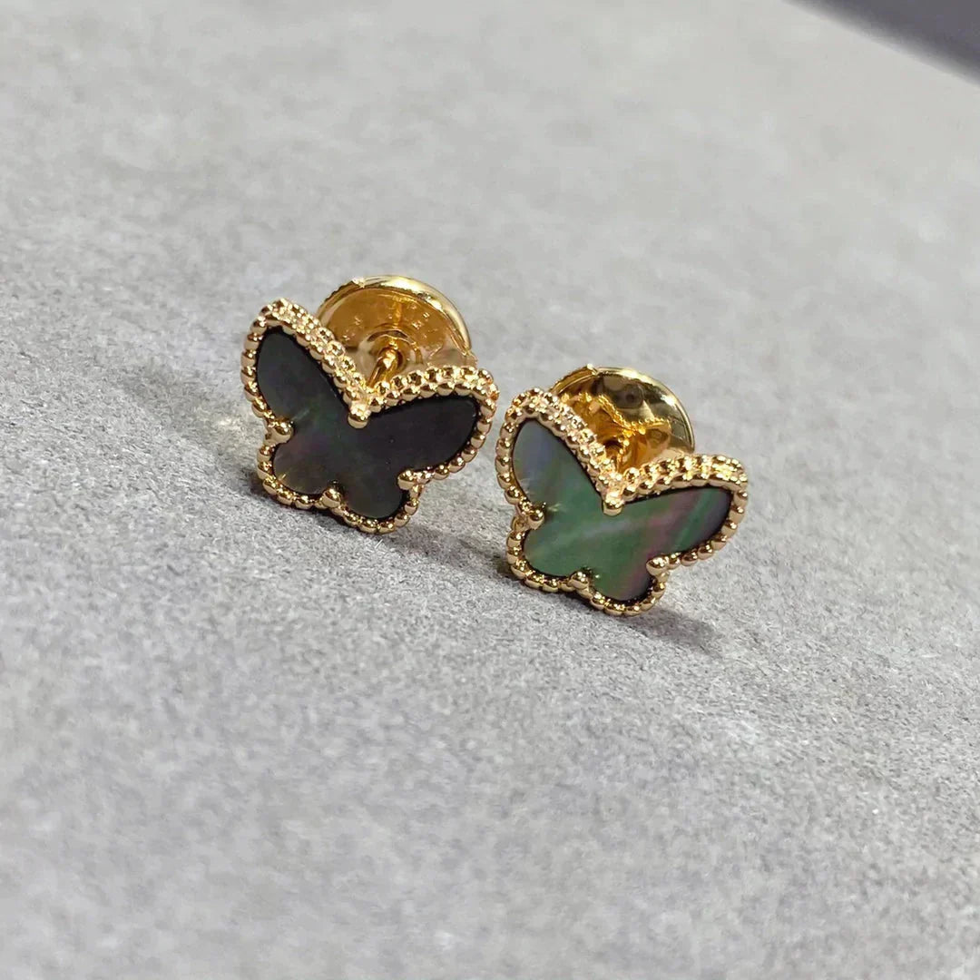 [Angela Schmuck] SCHMETTERLING DUNKLE MOP OHRRINGE