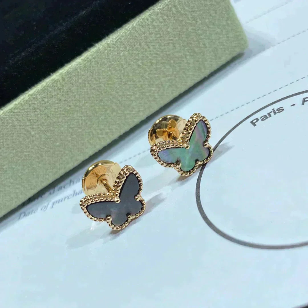 [Angela Schmuck] SCHMETTERLING DUNKLE MOP OHRRINGE
