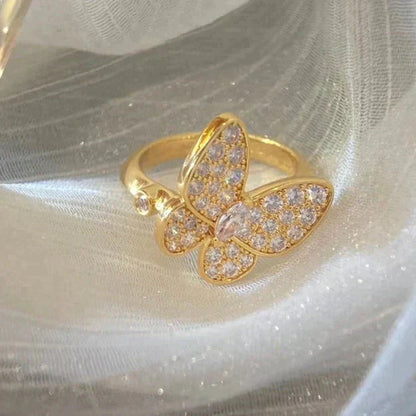 [Angela Schmuck] SCHMETTERLINGS-DIAMANTRING
