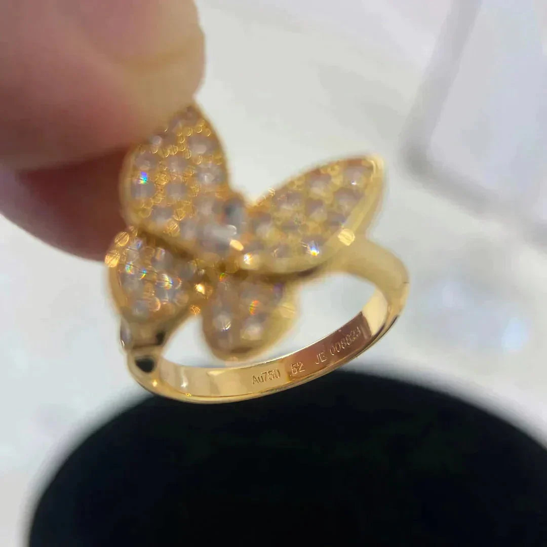 [Angela Schmuck] SCHMETTERLINGS-DIAMANTRING