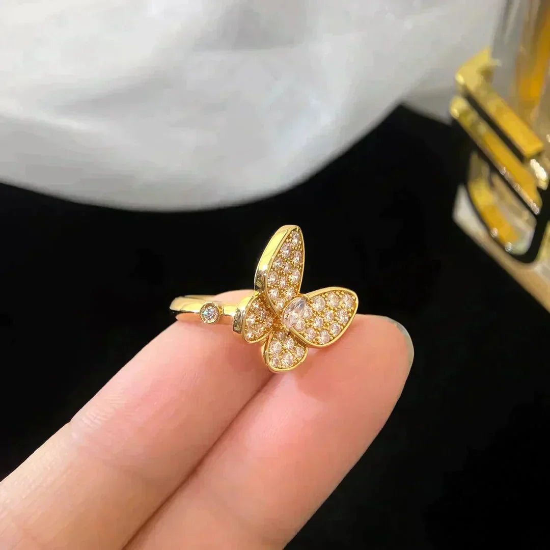 [Angela Schmuck] SCHMETTERLINGS-DIAMANTRING