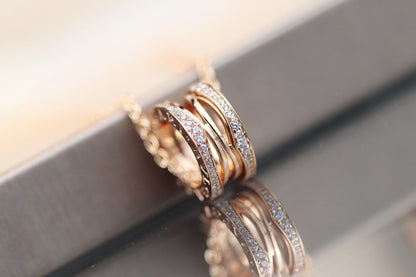 [Angela Jewellery]ZERO 1 PINK GOLD NECKLACE