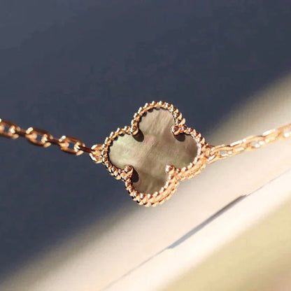 [Angela Schmuck]CLOVER 20 MOTIVE LASER DIAMANT HALSKETTE