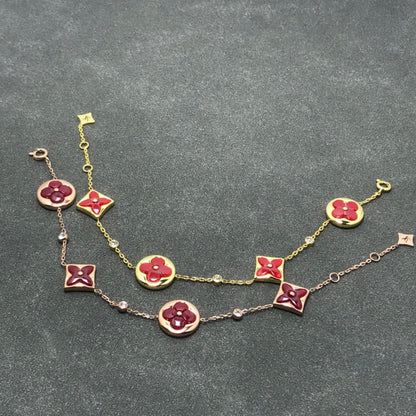 [Angela Schmuck]Stern und Sonne Karneol 4 Motive 3 Diamanten