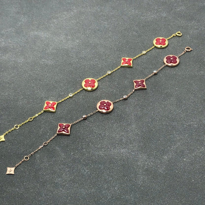 [Angela Schmuck]Stern und Sonne Karneol 4 Motive 3 Diamanten