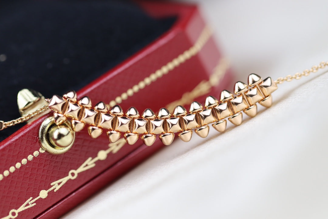 [Angela Schmuck]CLASH ROSA GOLD HALSKETTE 