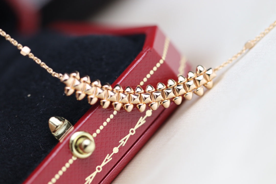 [Angela Schmuck]CLASH ROSA GOLD HALSKETTE 