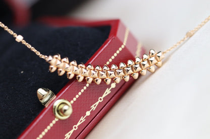 [Angela Schmuck]CLASH ROSA GOLD HALSKETTE 