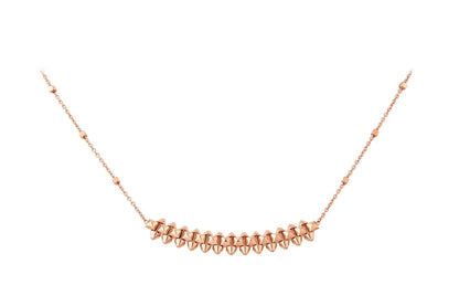 [Angela Schmuck]CLASH ROSA GOLD HALSKETTE 