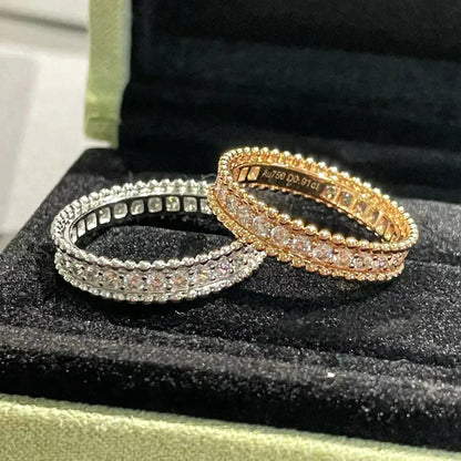 [Angela Schmuck]Perlee Diamant Roségold Ring