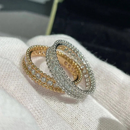 [Angela Schmuck]Perlee Diamant Roségold Ring
